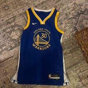 Nike curry golden state warriors basketball jersey size S